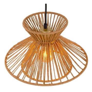 Lucide 10420/32/72 - Chandelier on a string TASMAN 1xE27/60W/230V beige