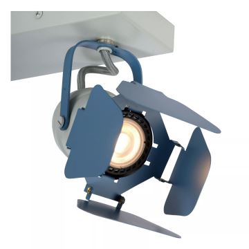 Lucide 17997/02/35 - Spotlight PICTO 2xGU10/35W/230V blue