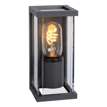 Lucide 27885/01/30 - Outdoor wall light CLAIRE 1xE27/15W/230V IP54 black