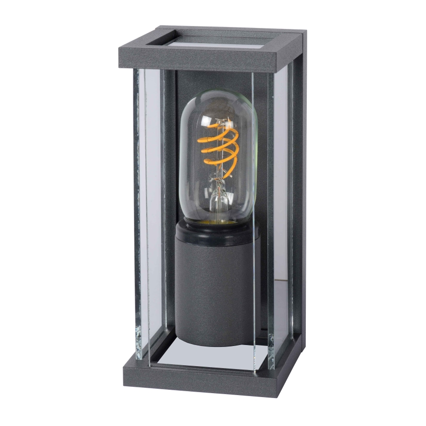 Lucide 27885/01/30 - Outdoor wall light CLAIRE 1xE27/15W/230V IP54 black