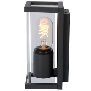 Lucide 27885/01/30 - Outdoor wall light CLAIRE 1xE27/15W/230V IP54 black