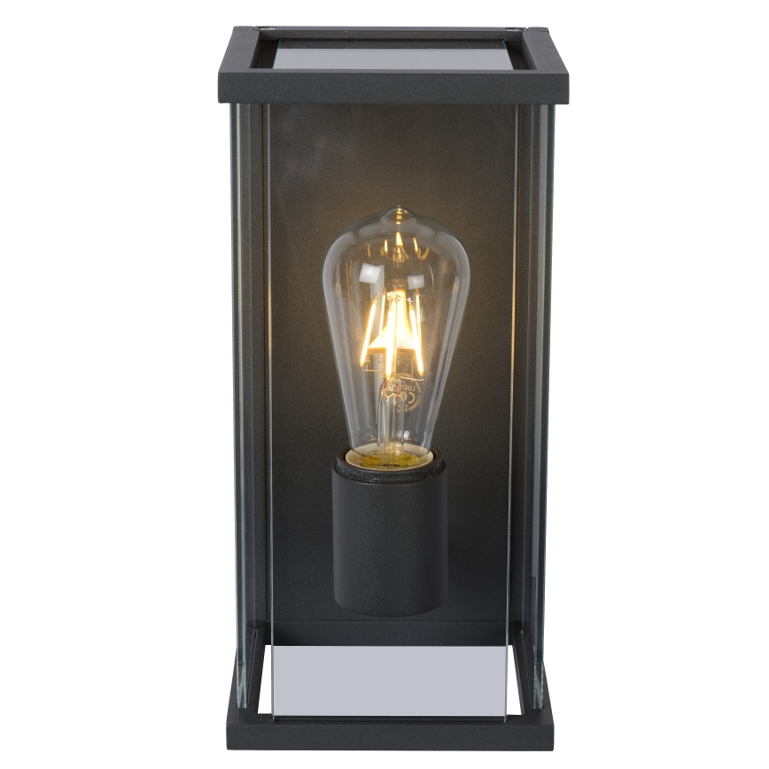 Lucide 27885/01/30 - Outdoor wall light CLAIRE 1xE27/15W/230V IP54 black