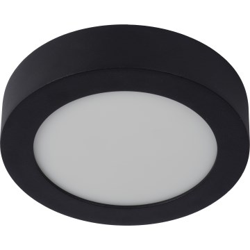 Lucide 28116/18/30 - LED Dimmable bathroom ceiling light BRICE LED/12W/230V d. 18 cm IP44 black