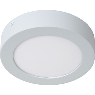 Lucide 28116/18/31 - LED Dimmable bathroom ceiling light BRICE LED/12W/230V d. 18 cm IP44 white