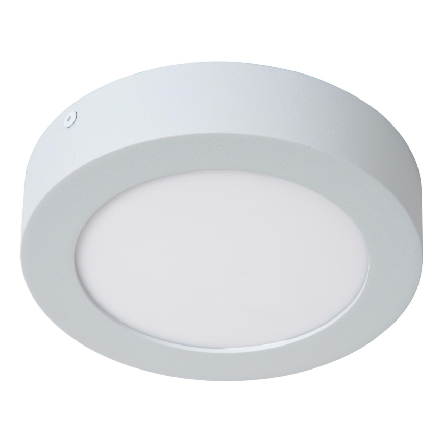 Lucide 28116/18/31 - LED Dimmable bathroom ceiling light BRICE LED/12W/230V d. 18 cm IP44 white