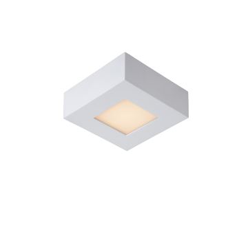 Lucide 28117/11/31 - LED Dimmable bathroom ceiling light BRICE LED/8W/230V 10,8x10,8 cm IP44 white