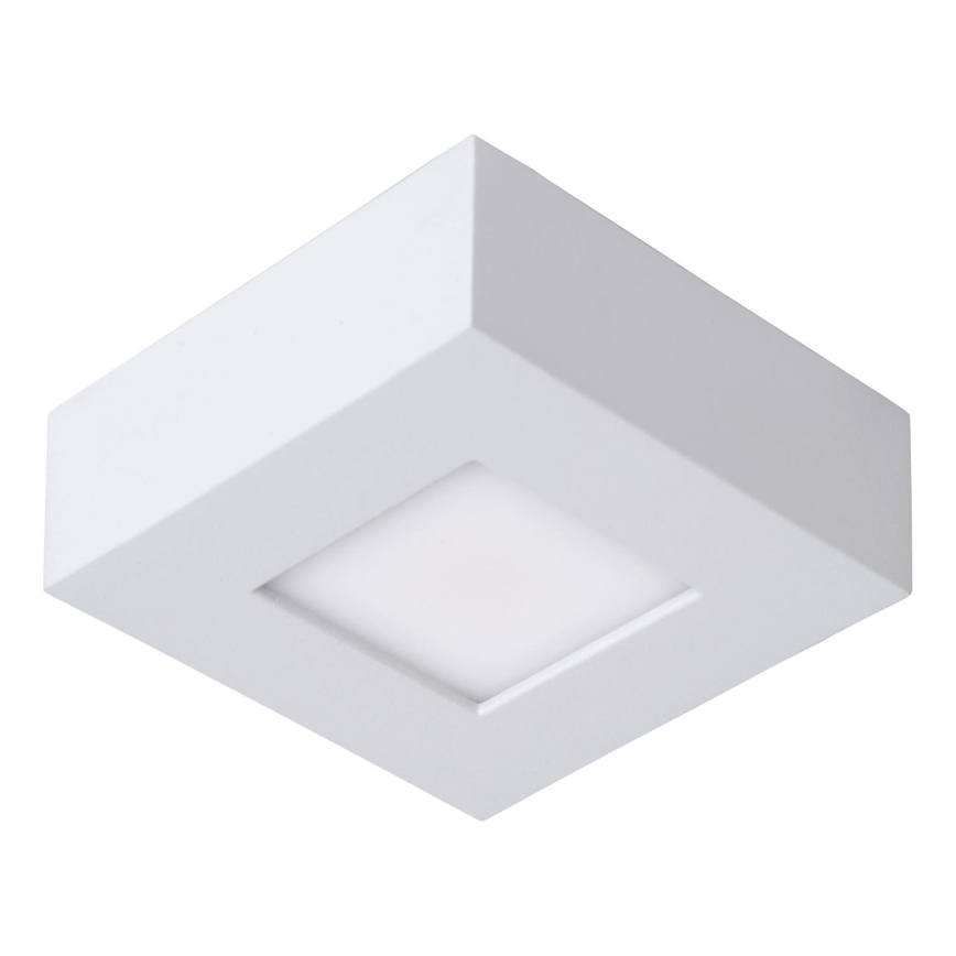 Lucide 28117/11/31 - LED Dimmable bathroom ceiling light BRICE LED/8W/230V 10,8x10,8 cm IP44 white