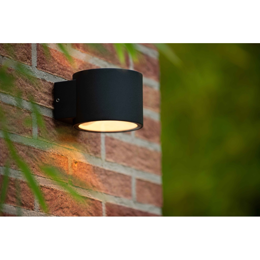 Lucide 28803/01/30 - Outdoor wall light OXFORD 1xG9/5W/230V IP54 black