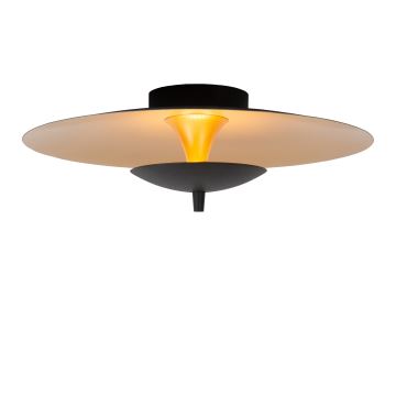 Lucide 30161/09/30 - LED Dimmable ceiling light VULCAN LED/9W/230V black