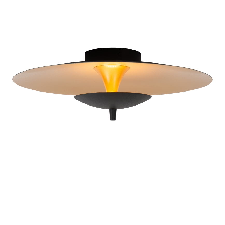 Lucide 30161/09/30 - LED Dimmable ceiling light VULCAN LED/9W/230V black