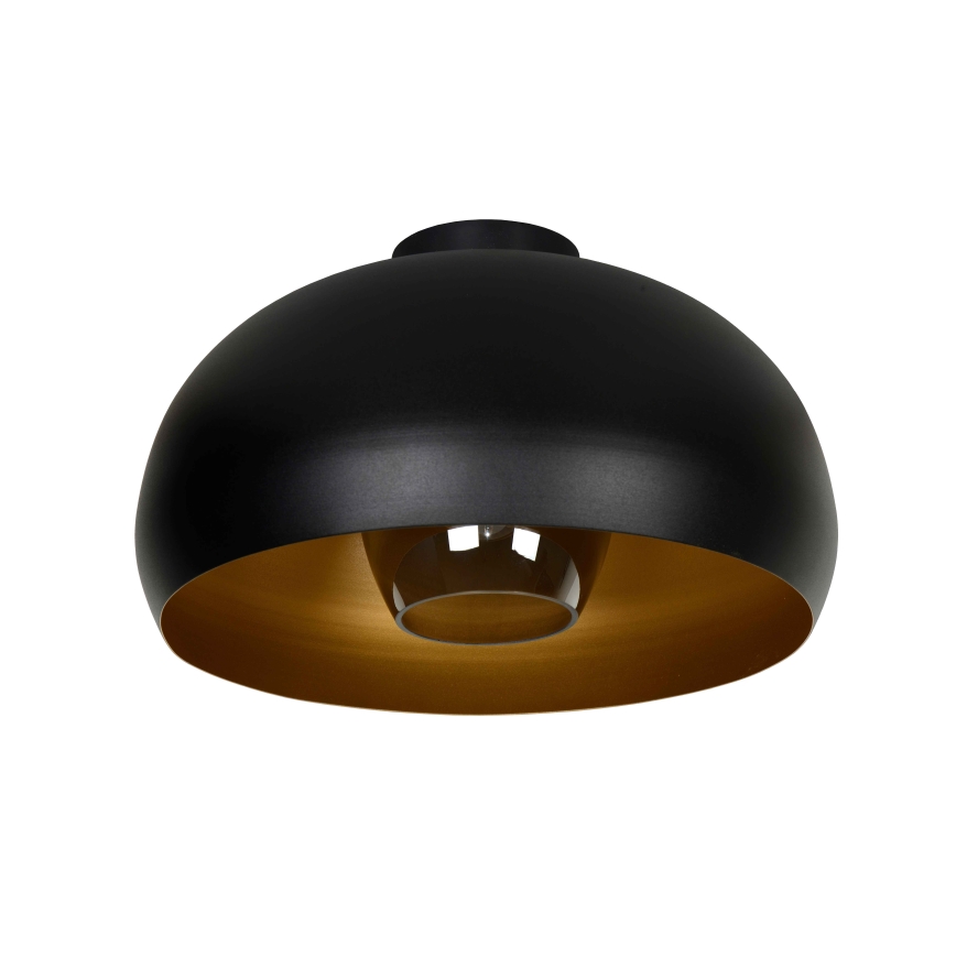 Lucide 30186/38/30 - Ceiling light SHARAN 1xE27/60W/230V d. 38 cm black