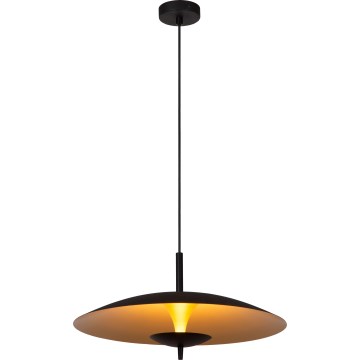 Lucide 30461/09/30 - LED Dimmable chandelier on a string VULCAN LED/9W/230V black