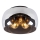 Lucide 45101/40/65 - Ceiling light OLIVIA 3xE27/40W/230V d. 40 cm black