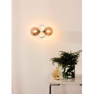 Lucide 45274/02/02 - Wall light TYCHO 2xG9/28W/230V gold