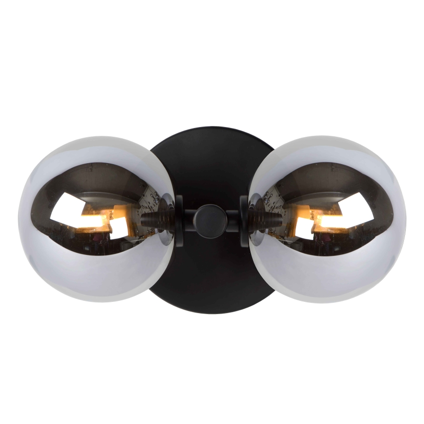 Lucide 45274/02/30 - Wall light TYCHO 2xG9/28W/230V black