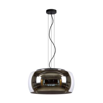 Lucide 45401/50/65 - Chandelier on a string OLIVIA 3xE27/40W/230V d. 50 cm black