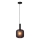 Lucide 45405/01/30 - Chandelier on a string ELOISE 1xE27/40W/230V black