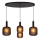 Lucide 45405/04/30 - Chandelier on a string ELOISE 4xE27/40W/230V black