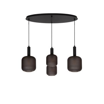 Lucide 45405/04/30 - Chandelier on a string ELOISE 4xE27/40W/230V black