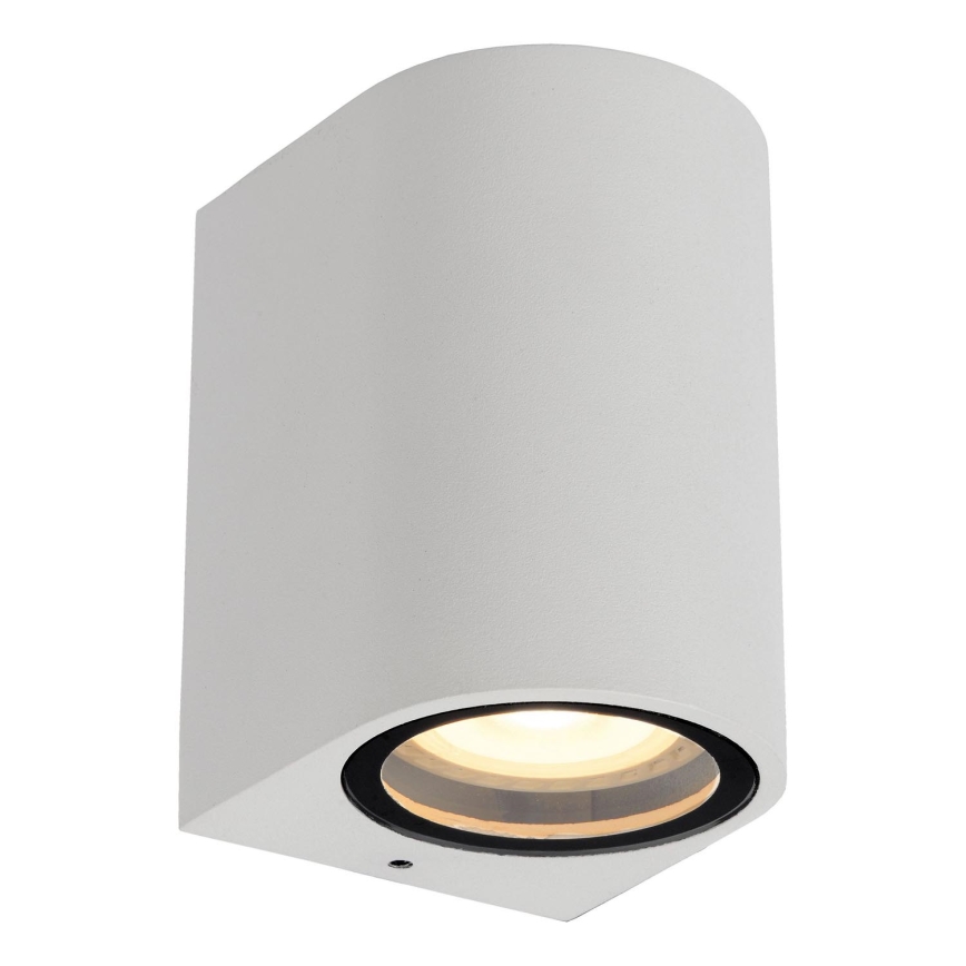 Lucide 69801/01/31 - Outdoor wall light ZARO 1xGU10/35W/230V IP44 white