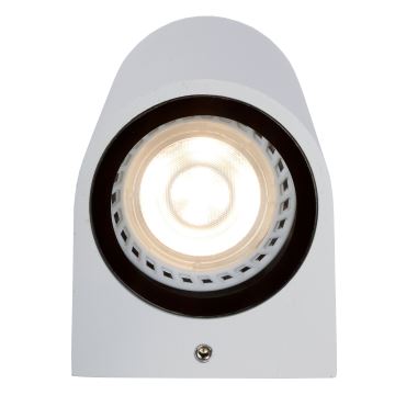 Lucide 69801/01/31 - Outdoor wall light ZARO 1xGU10/35W/230V IP44 white