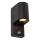 Lucide 69803/01/30 - Outdoor light with sensor ZARO 1xGU10/7W/230V IP65 black