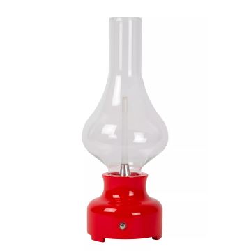 Lucide 74516/02/32 - LED Dimmable touch table lamp JASON LED/2W/230V red