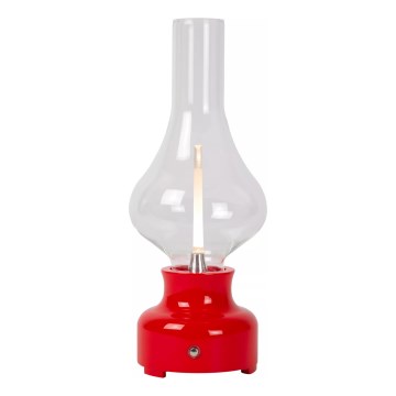 Lucide 74516/02/32 - LED Dimmable touch table lamp JASON LED/2W/230V red