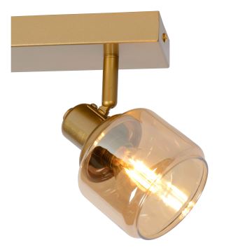 Lucide 77979/02/02 - Spotlight BJORN 2xE14/40W/230V gold