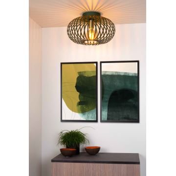 Lucide 78174/40/33 - Ceiling light MANUELA 1xE27/60W/230V d. 39,5 cm green