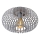 Lucide 78174/40/33 - Ceiling light MANUELA 1xE27/60W/230V d. 39,5 cm grey