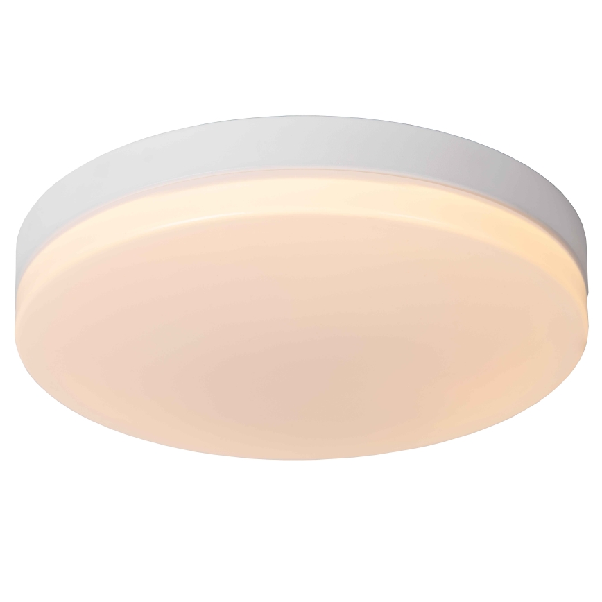 Lucide 79111/36/31 - LED Bathroom ceiling light with sensor BISKIT LED/24W/230V d. 34,5 cm IP44 white