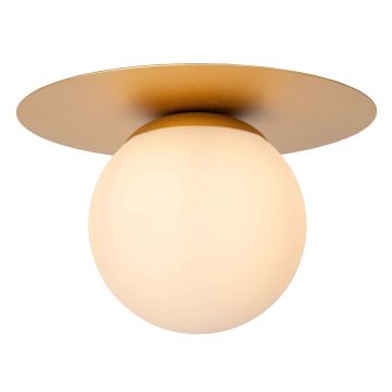 Lucide 79187/01/02 - Ceiling light TRICIA 1xE27/15W/230V d. 25 cm gold