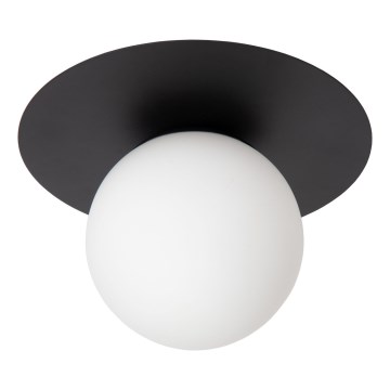 Lucide 79187/01/30 - Ceiling light TRICIA 1xE27/15W/230V d. 25 cm black