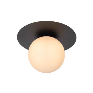 Lucide 79187/01/30 - Ceiling light TRICIA 1xE27/15W/230V d. 25 cm black