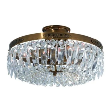 Markslöjd 100613 – Attached Crystal Chandelier STRÖMSHOLM 3×E14/40W/230V