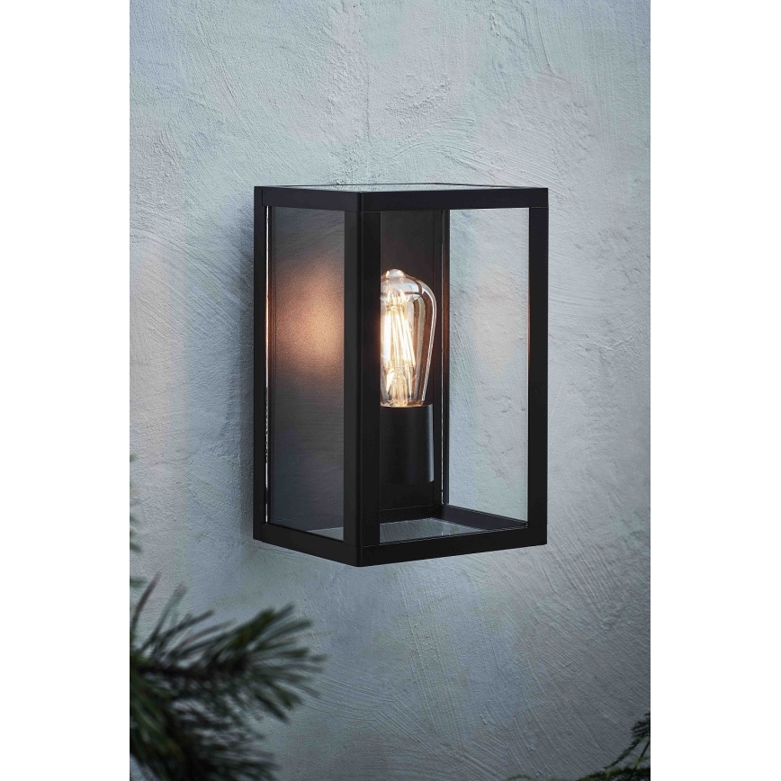 Markslöjd 107113 - Outdoor wall light PELHAM 1xE27/60W/230V IP44 black