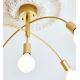 Markslöjd 108285 - Surface-mounted chandelier CYGNUS 5xE27/40W/230V gold
