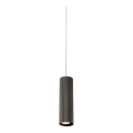 Markslöjd 108472 - Chandelier on a string COSTILLA 1xGU10/7W/230V anthracite