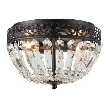 Markslöjd 108598 - Ceiling light ETIENNE 2xE14/40W/230V black