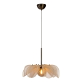 Markslöjd 108659 - Chandelier on a string STYRKA 1xE27/40W/230V d. 63 cm beige