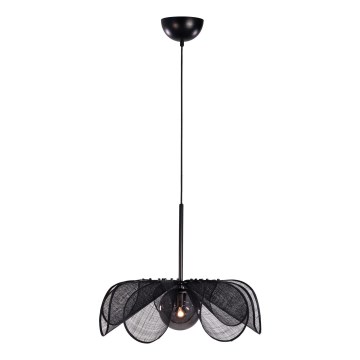 Markslöjd 108660 - Chandelier on a string STYRKA 1xE27/40W/230V d. 63 cm black