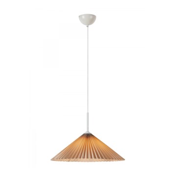 Markslöjd 108710 - Chandelier on a string PLISADO 1xE27/40W/230V d. 50 cm beige