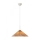 Markslöjd 108710 - Chandelier on a string PLISADO 1xE27/40W/230V d. 50 cm beige