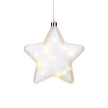 Markslöjd 704489 - LED Christmas decoration LISETTE 10xLED/0,3W/3xAA star