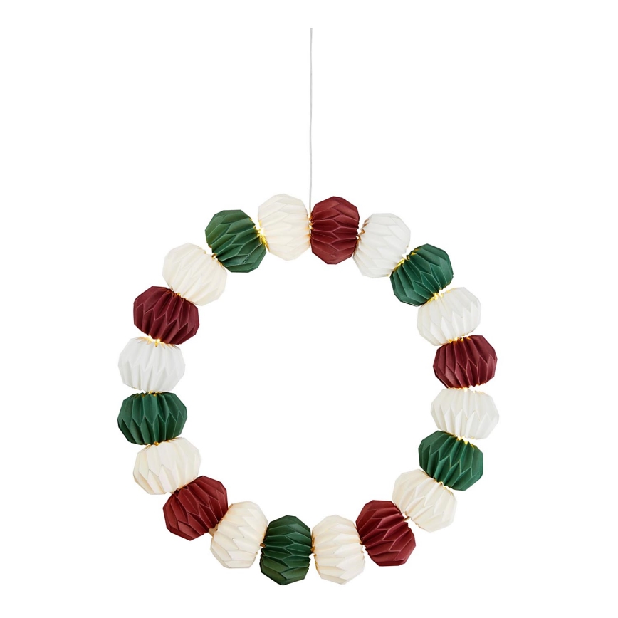 Markslöjd 705815 - LED Christmas decoration TUBBY LED/0,6W/3xAA white/green/red