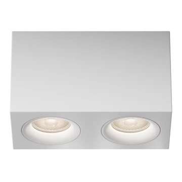 Maytoni C013CL-02W - Spotlight SLIM 2xGU10/50W/230V white