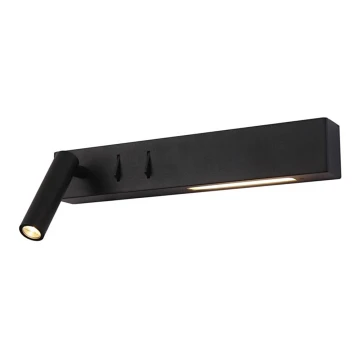 Maytoni C031WL-L8B3K - LED Wall light COMODO LED/8W/230V black