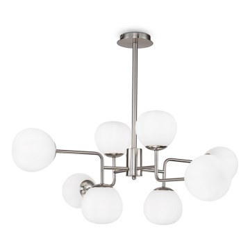 Maytoni MOD221-PL-08-N - Chandelier on a pole ERICH 8xE14/40W/230V chrome