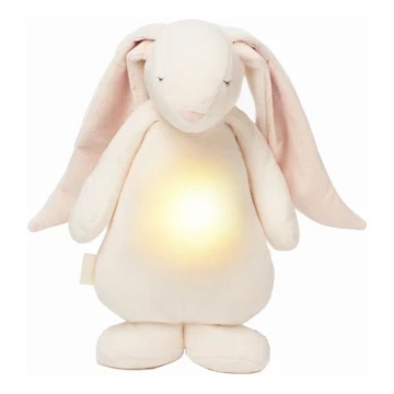Moonie - Snuggle buddy with a melody and light bunny powder